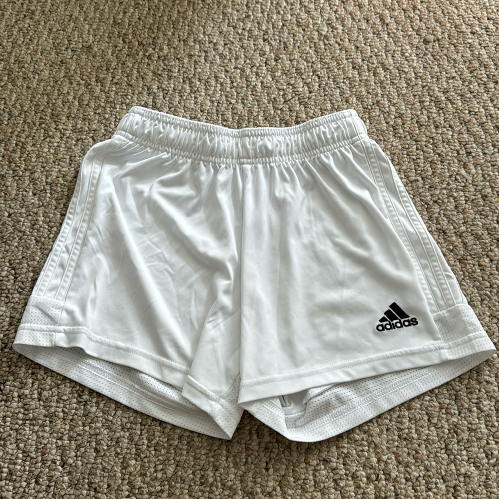 White Adidas Shorts